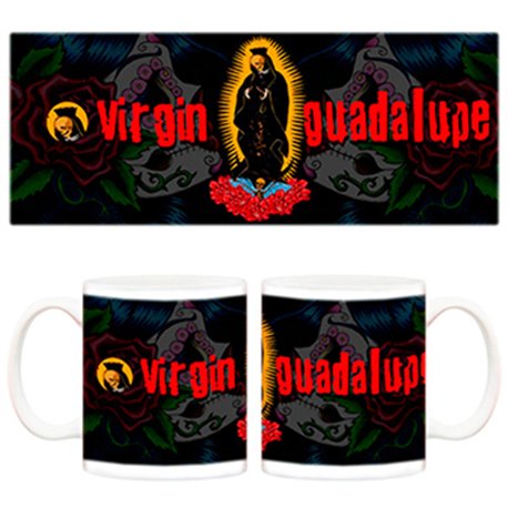 Taza virgen de Guadalupe