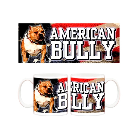 Taza mi perro American bully perro