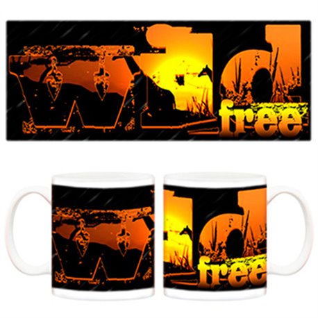 Taza África salvaje y libre