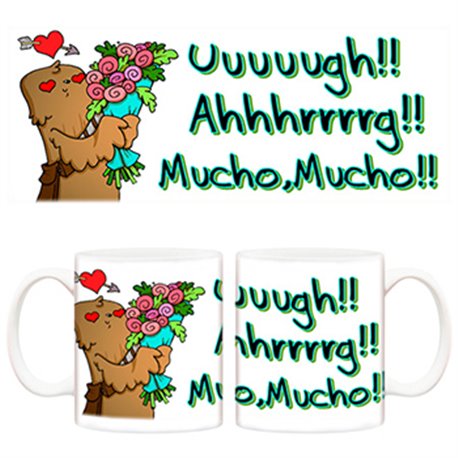 Taza de amor Star Wars, Chewbacca