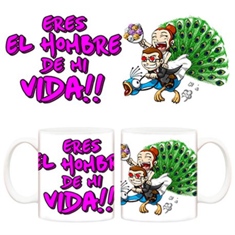 Taza para mi novio Eres el hombre de mi vida