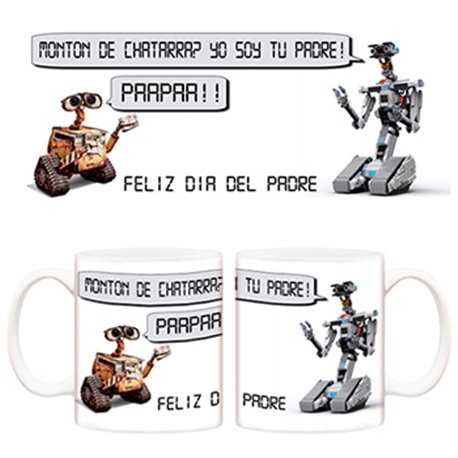 Taza Montón de chatarra? Yo soy tu padre! Feliz día del padre