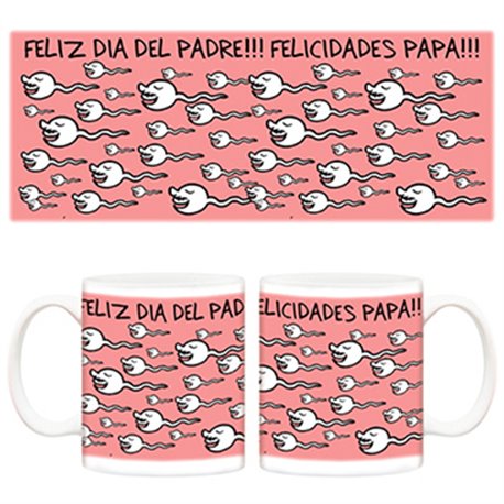 Taza Feliz día del padre!!! Felicidades papá!!!