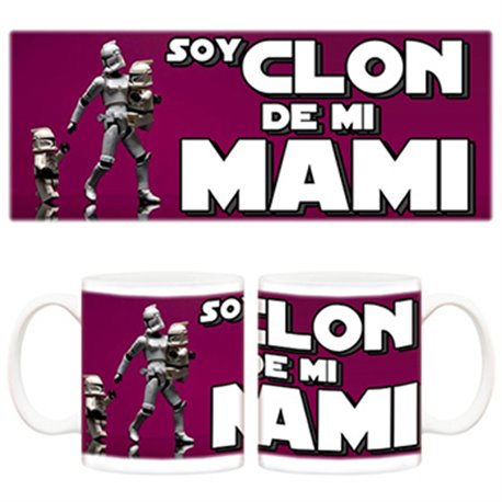 Taza Día de la madre Soy Clon de mi mami