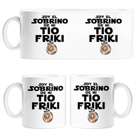 Taza Star Wars BB 8 Soy el sobrino de mi tío friki