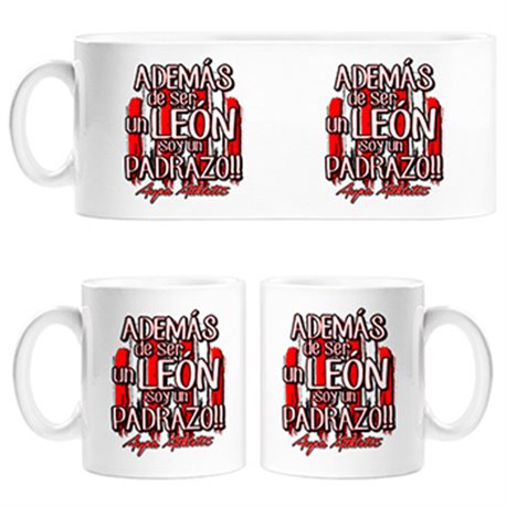 Taza además de ser un León soy un padrazo Bilbao fútbol