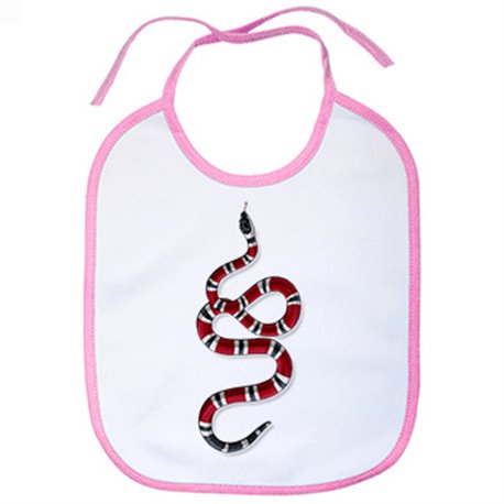 Babero serpiente coral