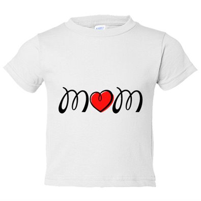 Camiseta niño Mom Love amor de madre