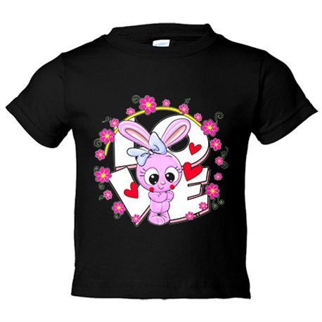 Camiseta bebé Love conejita amorosa