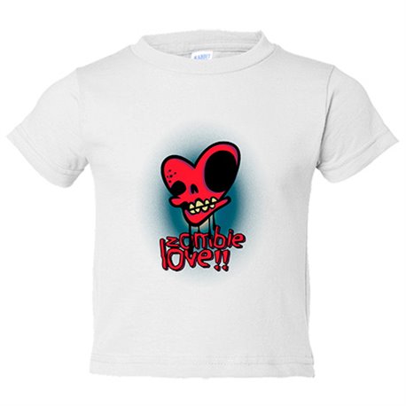 Camiseta bebé Zombie Love amor