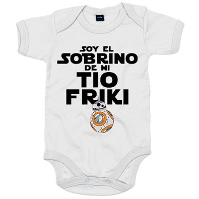 Body bebé Soy el sobrino de mi tío friki