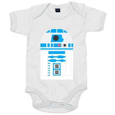 Body bebé parodia R2D2 androide