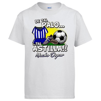 Camiseta de tal palo tal astilla de Depor para aficionado al fútbol