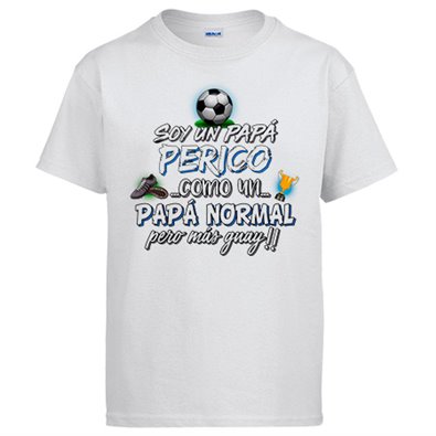 Camiseta soy un papá Perico como un papá normal pero más guay